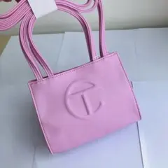 ファー ショルダーバッグ ピンク