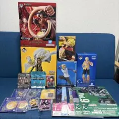 ワンピース　一番くじ　ルフィ　A賞　フィギュア　ルフィプロモカード　他まとめ売り