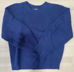 値下げ【ユニクロ】3Dコットンバルーンスリーブセーター（長袖）　M