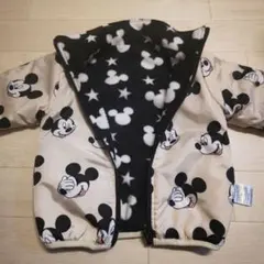 BABY DOLL ディズニーリバーシブル中綿アウター100cm