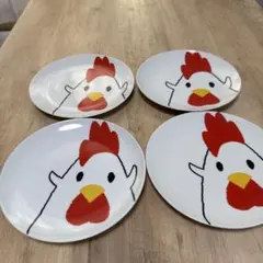 からあげクン　お皿　4枚セットのサムネイル