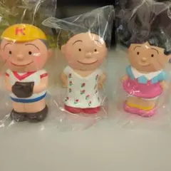 サザエさん ソフビ貯金箱 3体セット