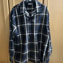GU メンズ　チェックシャツ