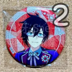 SideM☆伊瀬谷四季 グリッター缶バッジ クラシカルアメシスト