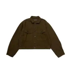 LEMAIRE 26ss Trucker Jacket cacao size46 - メルカリ