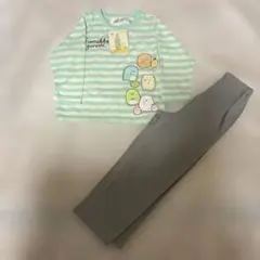 すみっコぐらし パジャマ 100cm ミントグリーン
