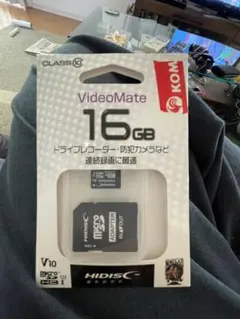 HIDISC VideoMate 16GB microSDHCカード