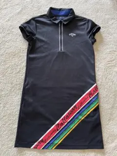 Callaway ブラック ポロワンピース　ゴルフウェア　キャロウェイ