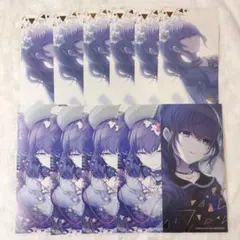 プロセカ アニメイトフェア 箔押しイラストカード　朝比奈まふゆ