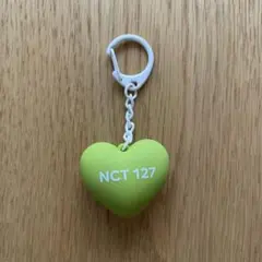 【NCT127】ハートキーホルダー 公式グッズ ネオグリーン