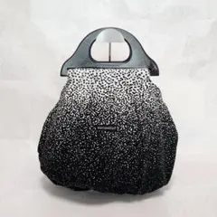 【希少】marimekko マリメッコ　木製ハンドルバッグ 完売商品のサムネイル