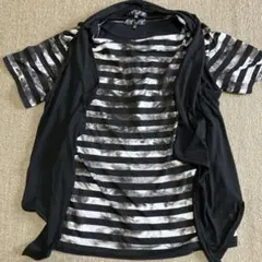 ボーダーTシャツ L L