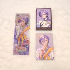 にじさんじ 3SKM 2周年グッズ 榊ネス ランダムチェキ風カード2枚&特典