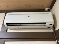 ①CORONA コロナ 冷房専用エアコン RC-2217R 2017年　室内機のサムネイル