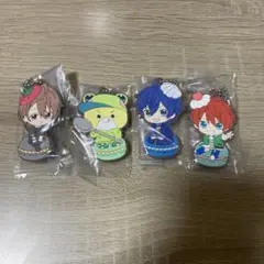 カラフルピーチ カプセルラバーマスコット カラフルマカロン ガチャ 4種セット