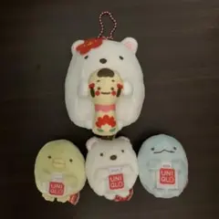 すみっコぐらし限定ぬいぐるみ4点セット