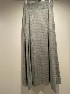 【美品】Scye＊ハイウエストマキシチェックスカートのサムネイル