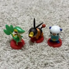 ポケモン チョコエッグ 旅立ちの3匹 ツタージャ ポカブ ミジュマル