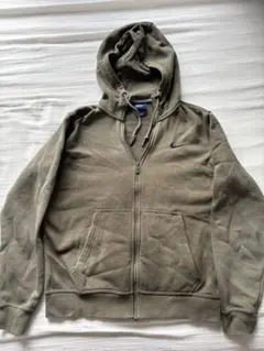 Nike フルジップパーカー Mサイズ オリーブグリーン