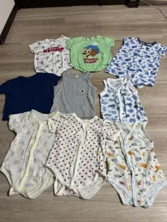 男の子ベビー夏服9点セット70-80(翌日までに発送)
