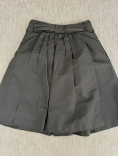 LANVIN en Bleu フレアスカート ブラック 36のサムネイル