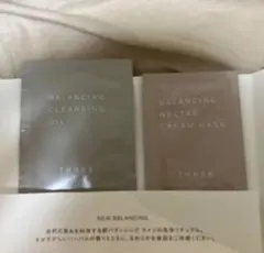 最終値下げ！スリー　バランシングクレンジングオイルNネクタークリームウォッシュのサムネイル