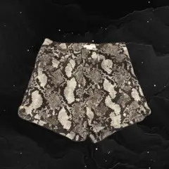⟡˖·00s ヘビ柄 y2k グランジ grunge ショートパンツ