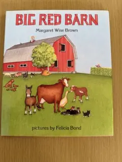 BIG RED BARN 洋書 絵本