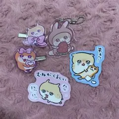 クソハム コビハム アクキー ヘアクリップ ステッカー LAFARY