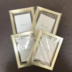 メタリック調フォトフレーム　金　4個セット