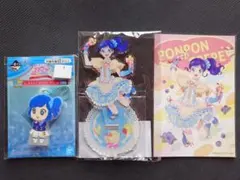 アイカツ！アクリルスタンド 立つラバーチャーム 霧矢あおい 未開封セット