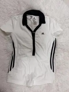 adidas レディース ポロシャツ ホワイト