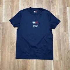TOMMY HILFIGER ネイビー Tシャツ M