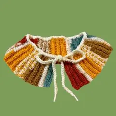 つけ襟 スタイ ハンドメイド かぎ針編み ベビー キッズ