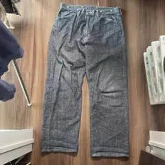 LEVI’S シンチバック サスペンダーボタン付き W34デニムパンツ