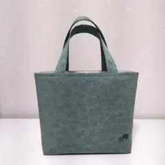 ⑲　手作り布バッグ　着物リメイク