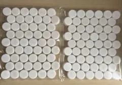【匿名配送】【洗浄済み】ペットボトルキャップ 白 108個