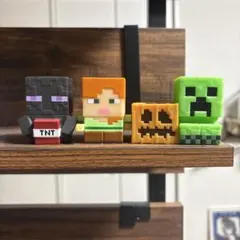 マインクラフト　ライトマスコット　セミコンプリート