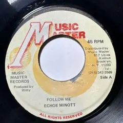 Echoe Minott ‎– Follow Me 7inch レゲエ
