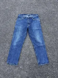 LANDS’END straight denim pansのサムネイル
