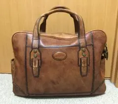 FOSSIL　メンズバックLINEAGE　ブラウンのサムネイル