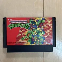 【動作確認済】ティーンエイジミュータントニンジャタートルズ ファミコンソフト