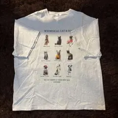 PERUSHU アニマルプリント Tシャツ