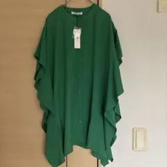 【新品未使用】スコットクラブ　FENNEL シャツブラウス グリーン 9号 2026年最新】SCOT CLUB 季節：春夏 レディース 半袖 シャツ・ブラウス