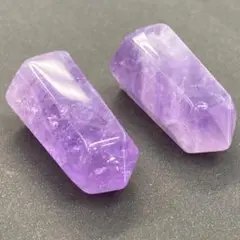 ミニジェネレータ　紫水晶　アメジスト　2個セット　開運