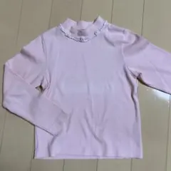 souris キッズ　長袖　タートルネック　ピンク　130