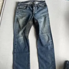 フルカウント ジーンズ サイズ34レザー加工のサムネイル