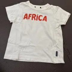 Moujonjon 半袖Tシャツ ホワイト AFRICAのサムネイル