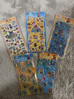 ズートピア キャラクターシール 5枚セット　プチドロステッカー　ウォーターシール