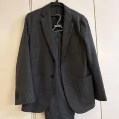 UNIQLO ジャケット M パンツ S セットアップ グレンチェック